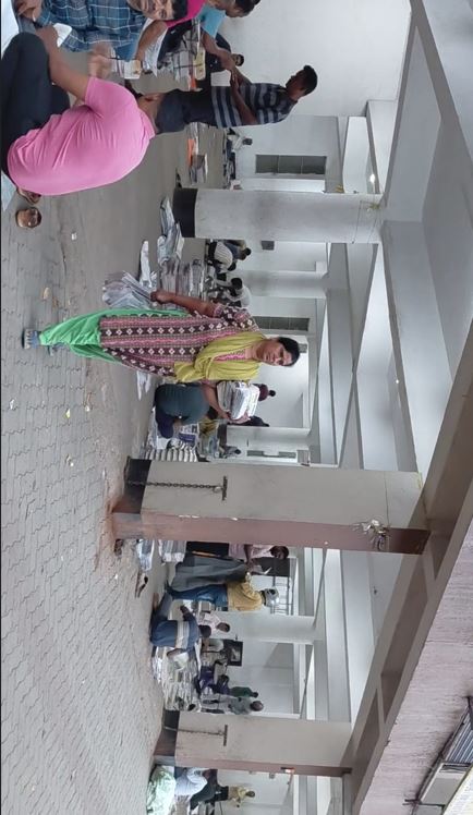 Shubha Rani has been distributing newspapers in the capital for 24 years.