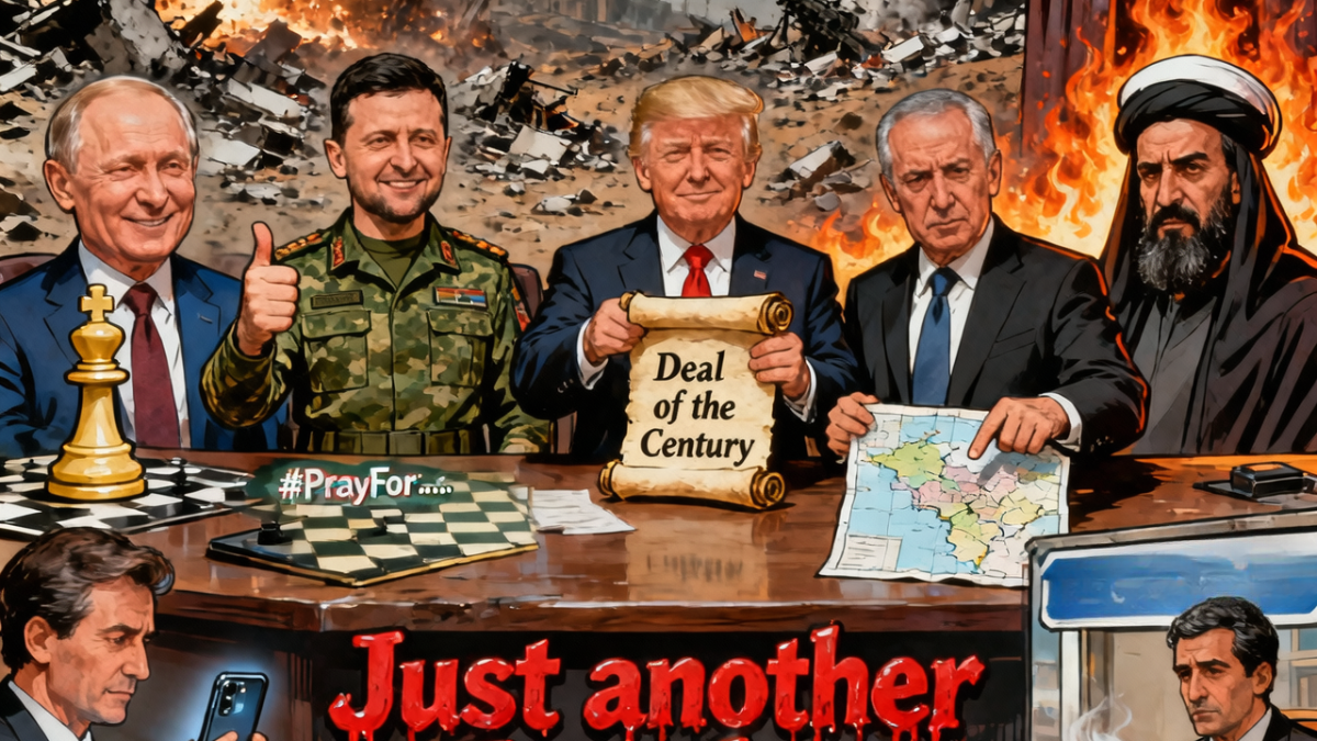 A meme on the current crises.