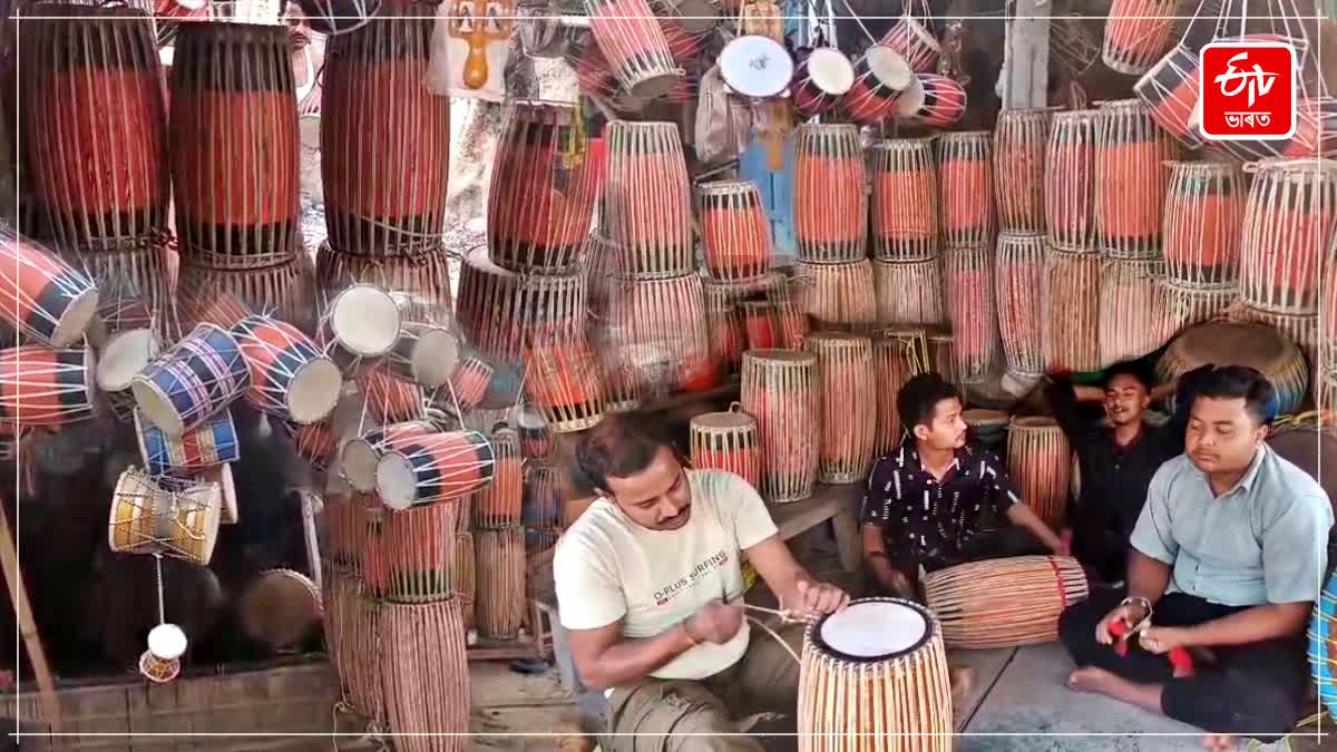 MAKING FOLK INSTRUMENTS FOR BIHU