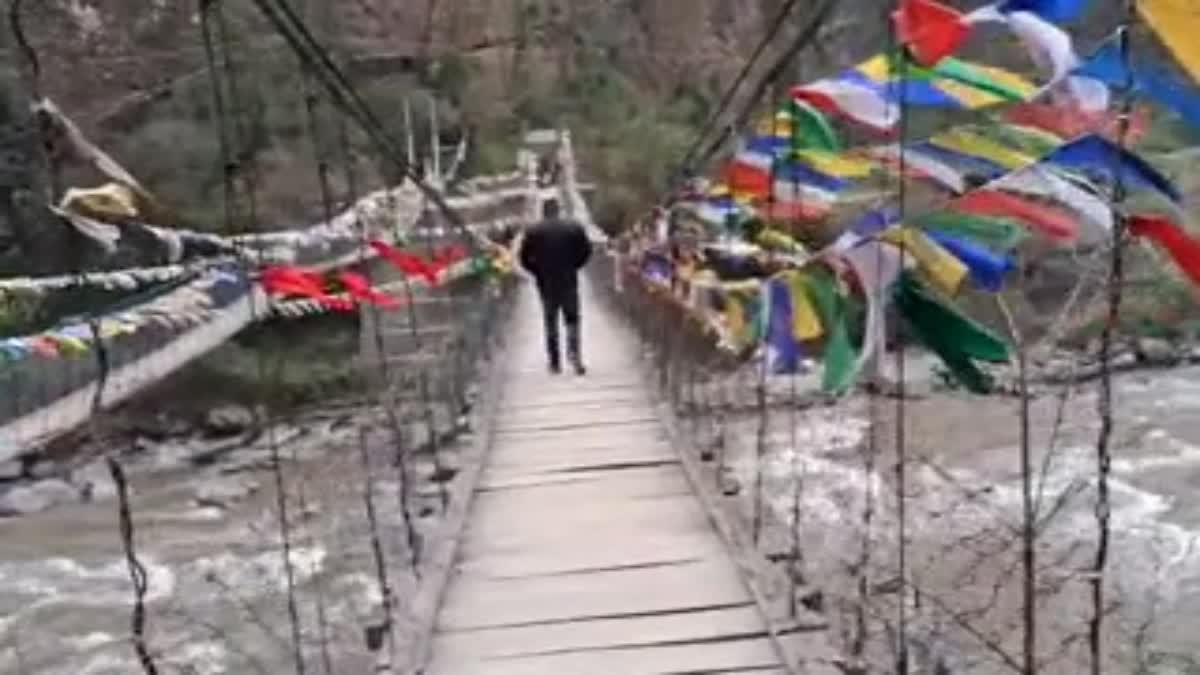 Zemithang hanging bridge