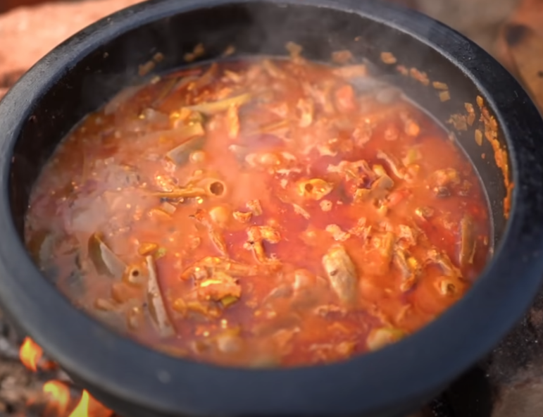 Vankaya Netthalla Curry