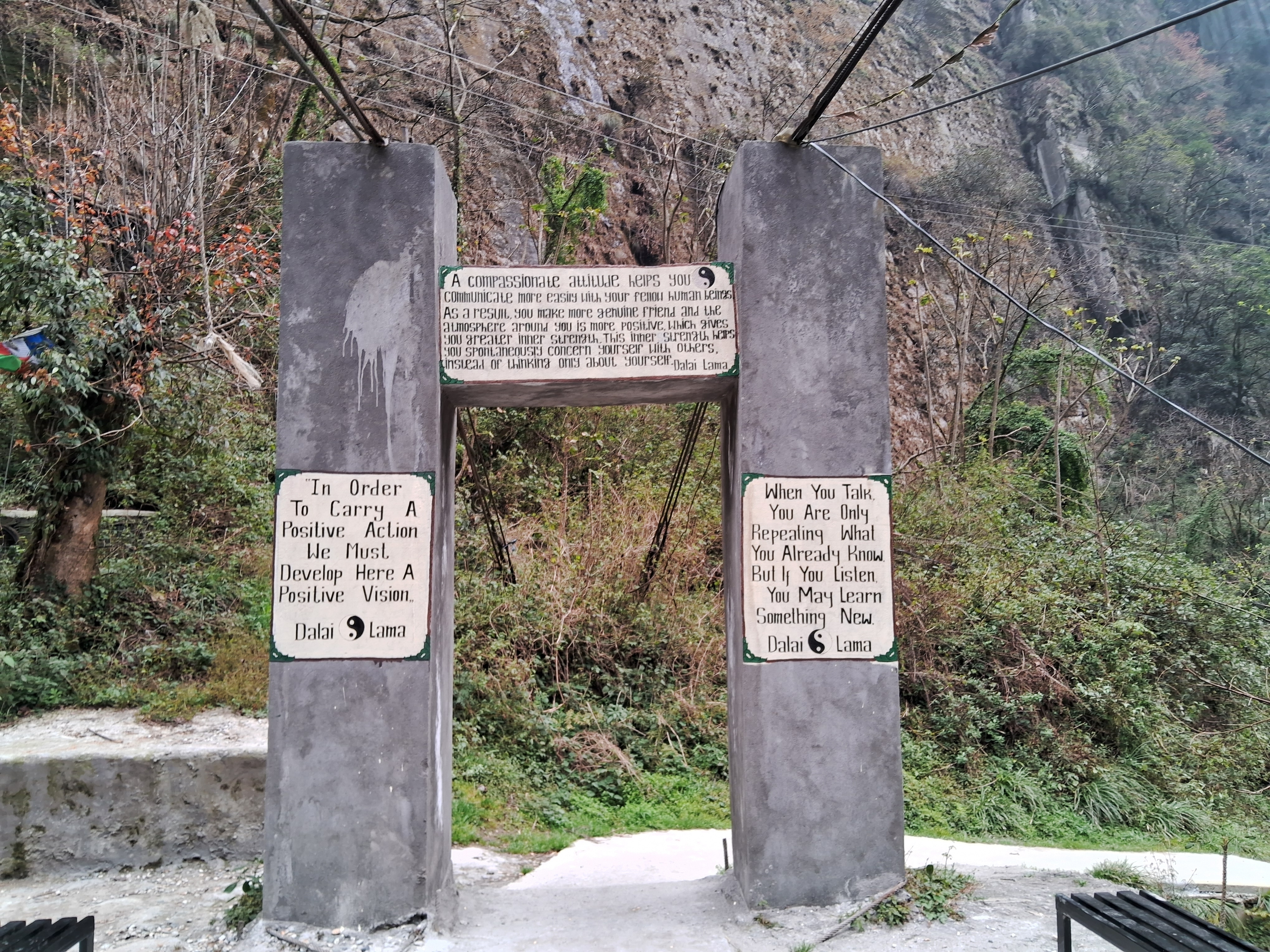 Zemithang hanging bridge