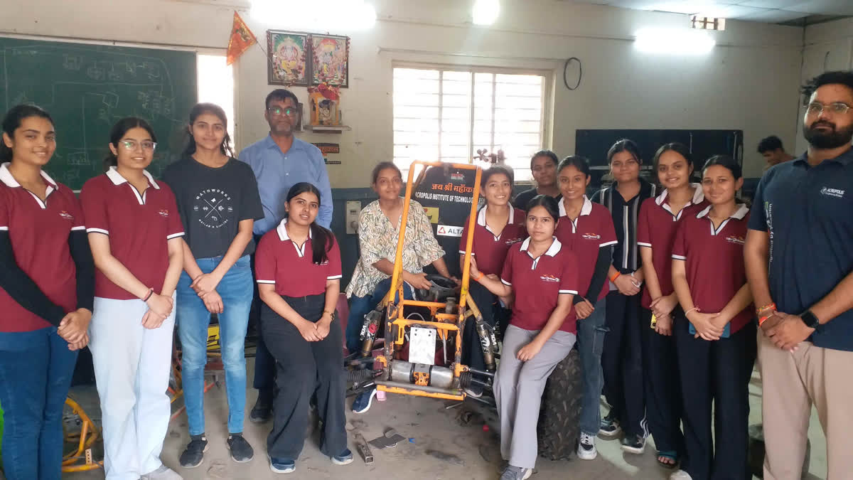 Indore's All-Girls Team Develops Driverless Car, To Compete At National Auto Engineering Platforms