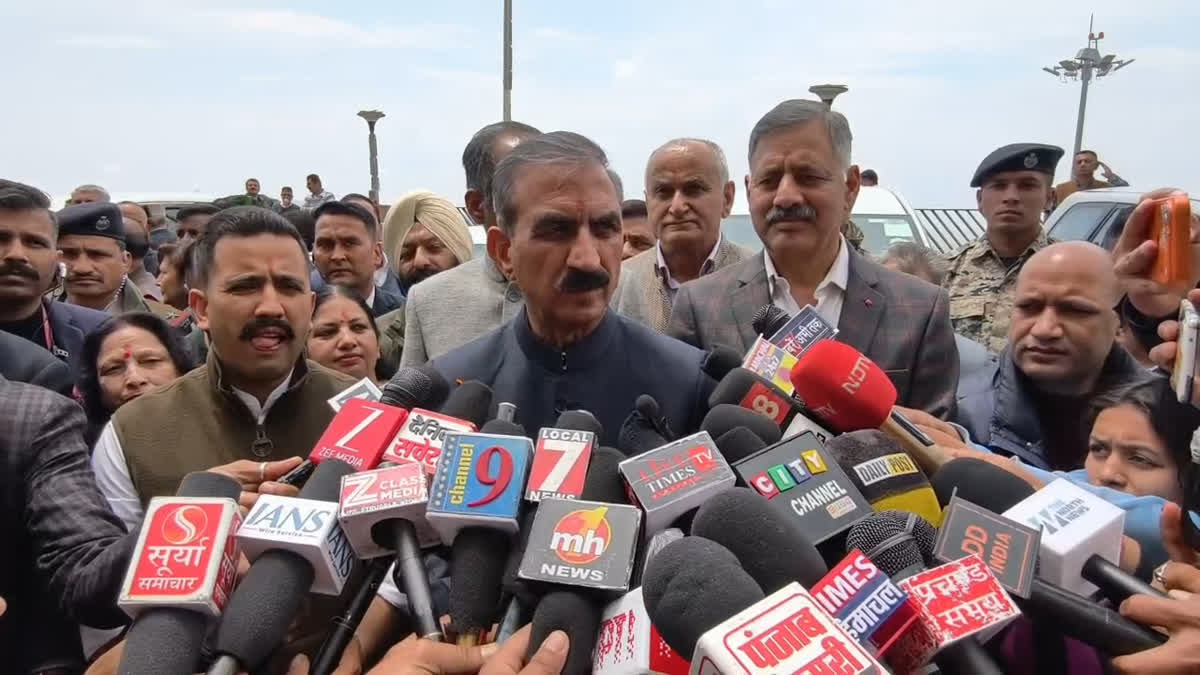 CM Sukhu statement on EVM and Election Results
