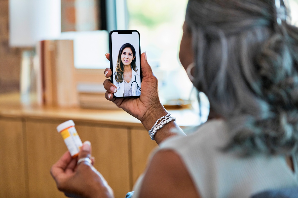 Patient listening to advice from a doctor-influencer