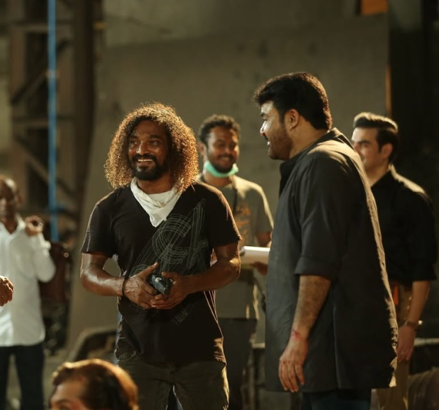 Stunt Silva With Mohanlal