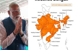 BJP Post On Bengal Election Results