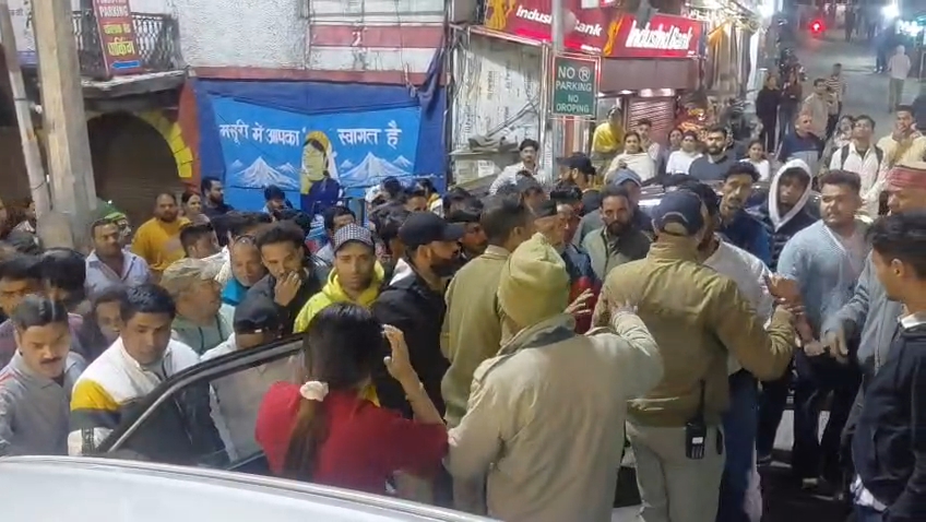 Mussoorie couple fight