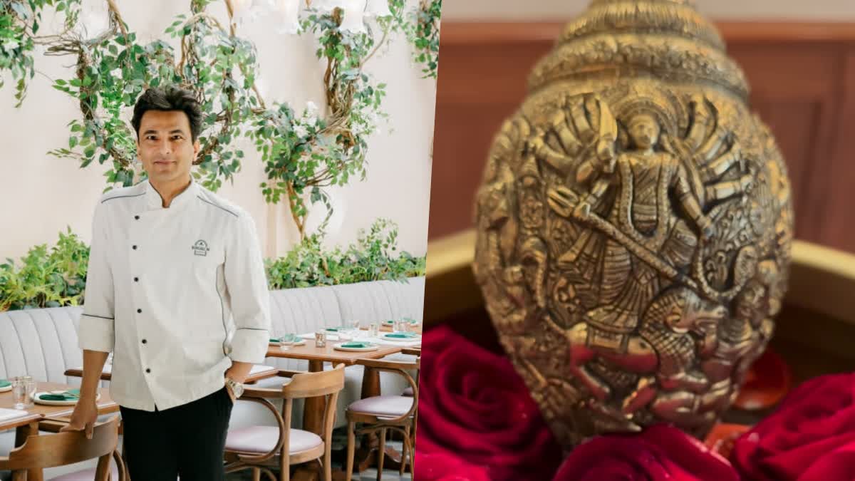 Celebrity Chef Vikas Khanna's NYC Restaurant Bungalow Celebrates Goddess Kamakhya