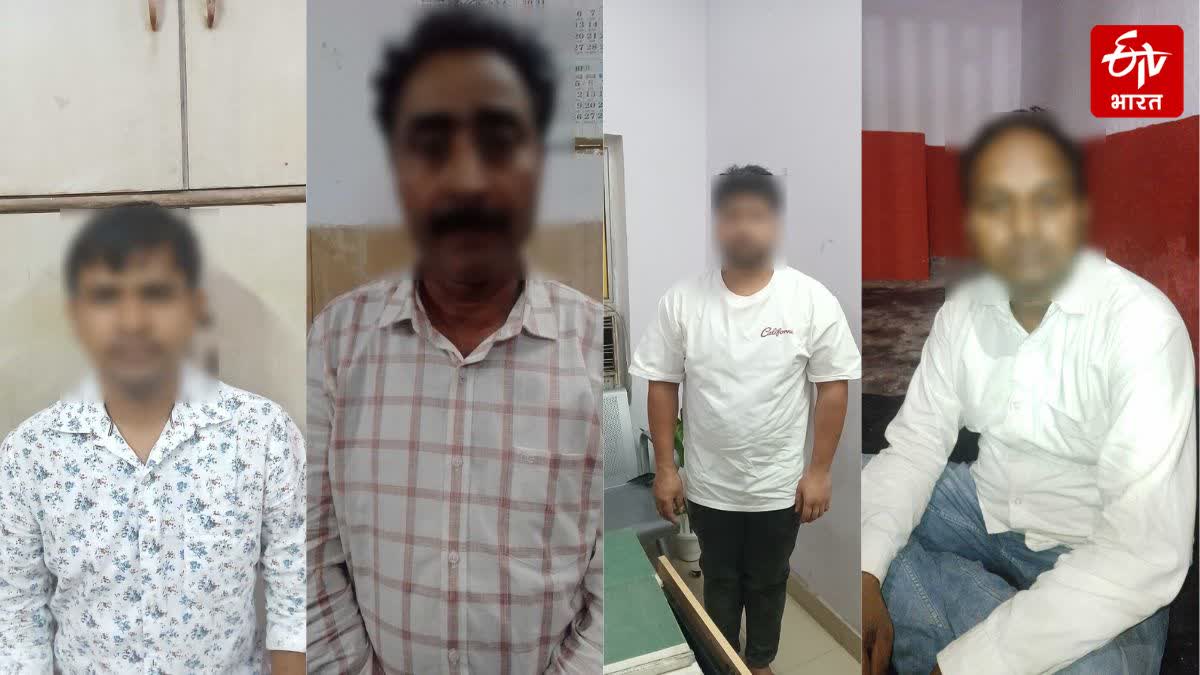 टीजीटी परीक्षा में दूसरे की जगह पेपर दे रहे सॉल्वरों को गिरफ्तार
