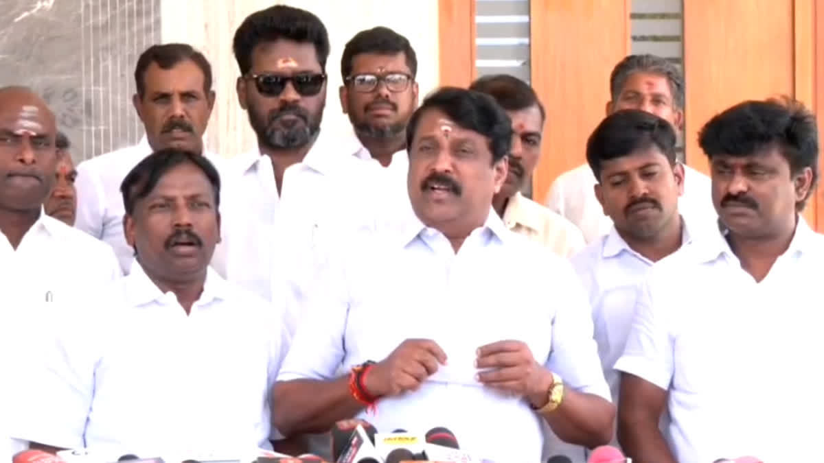 பாஜக மாநிலத் தலைவர் நயினார் நாகேந்திரன்