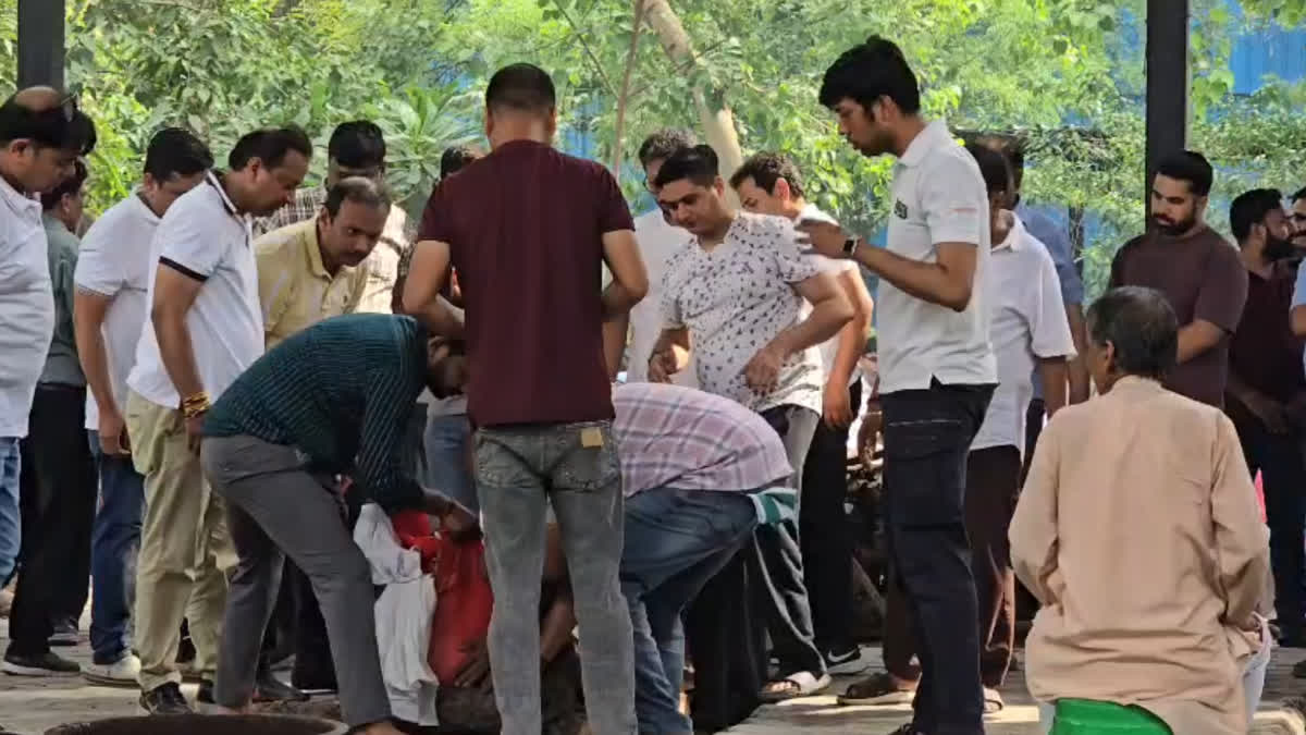 Eight members of a Gurugram family who lost their lives in the devastating fire cremated.
