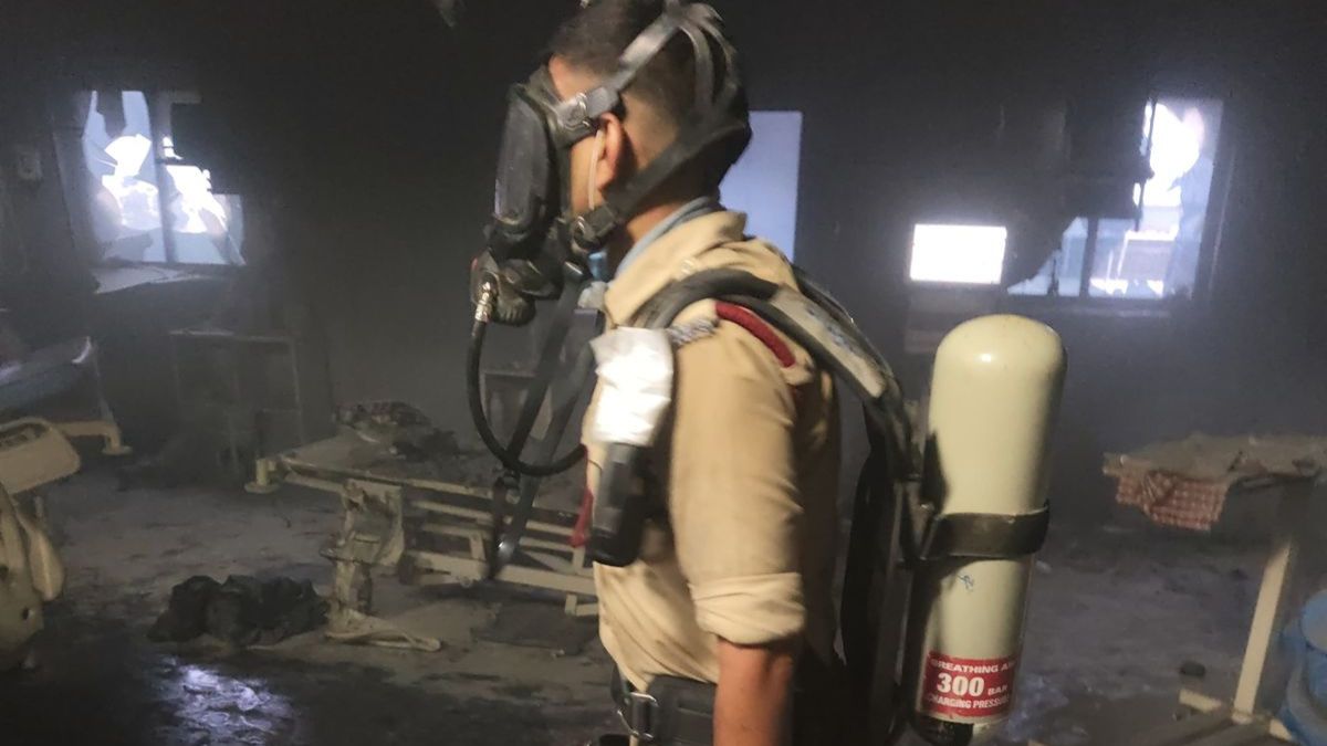 MUZAFFARPUR HOSPITAL FIRE