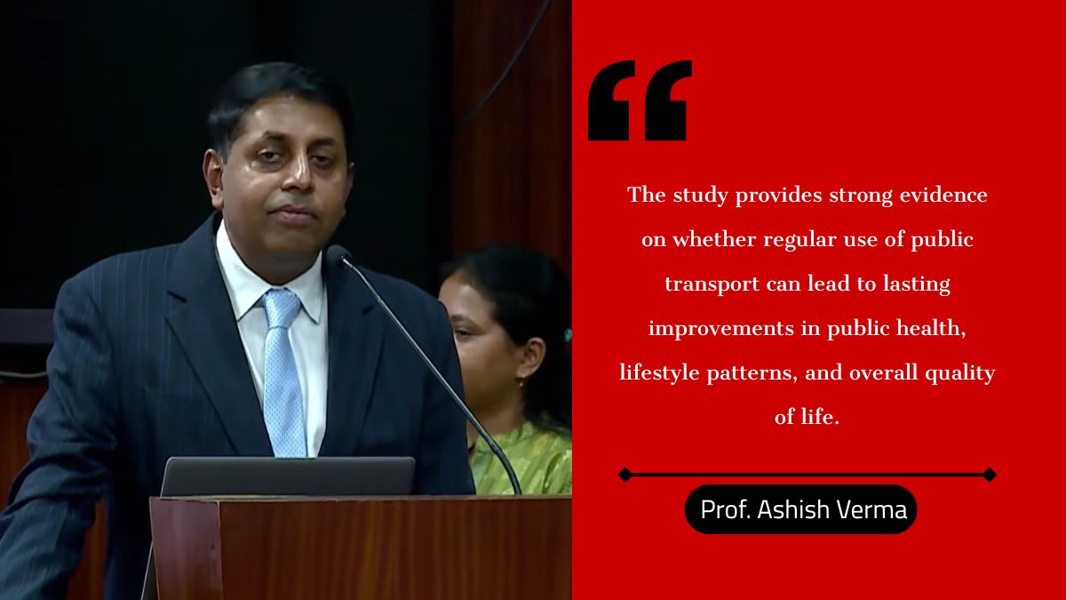 Prof Ashish Verma talks about IISc study on Bengaluru Metro's Yellow Line