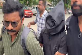 Prime suspect(masked) arrested by Kerala Police in connection with the attack on IIT Palakkad student