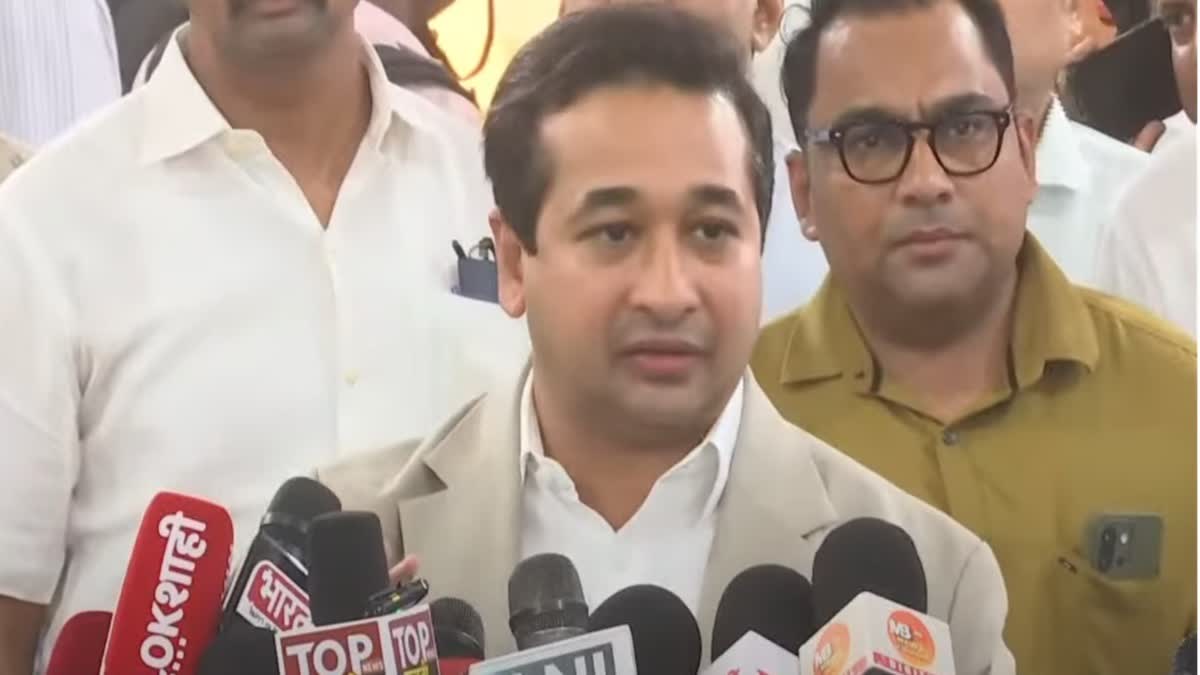 State Fisheries and Ports Development Minister Nitesh Rane