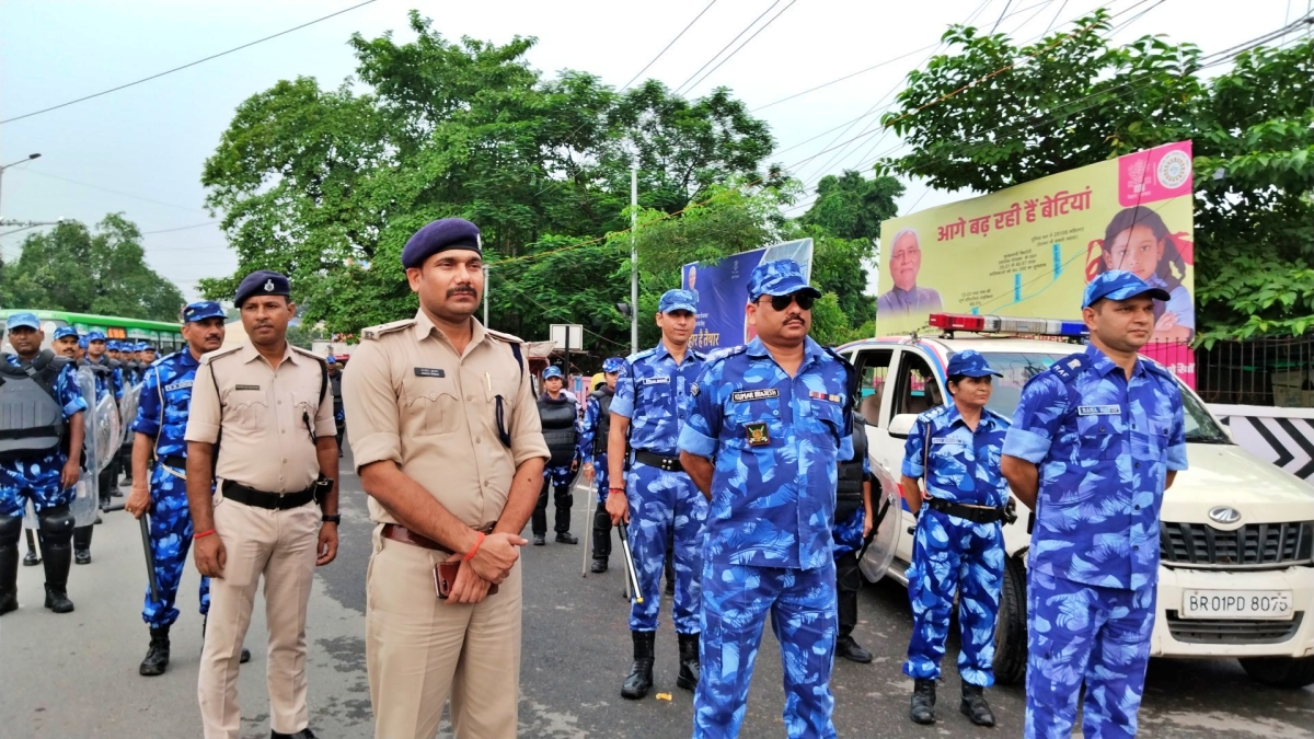 मुहर्रम को लेकर पुलिस मुस्तैद