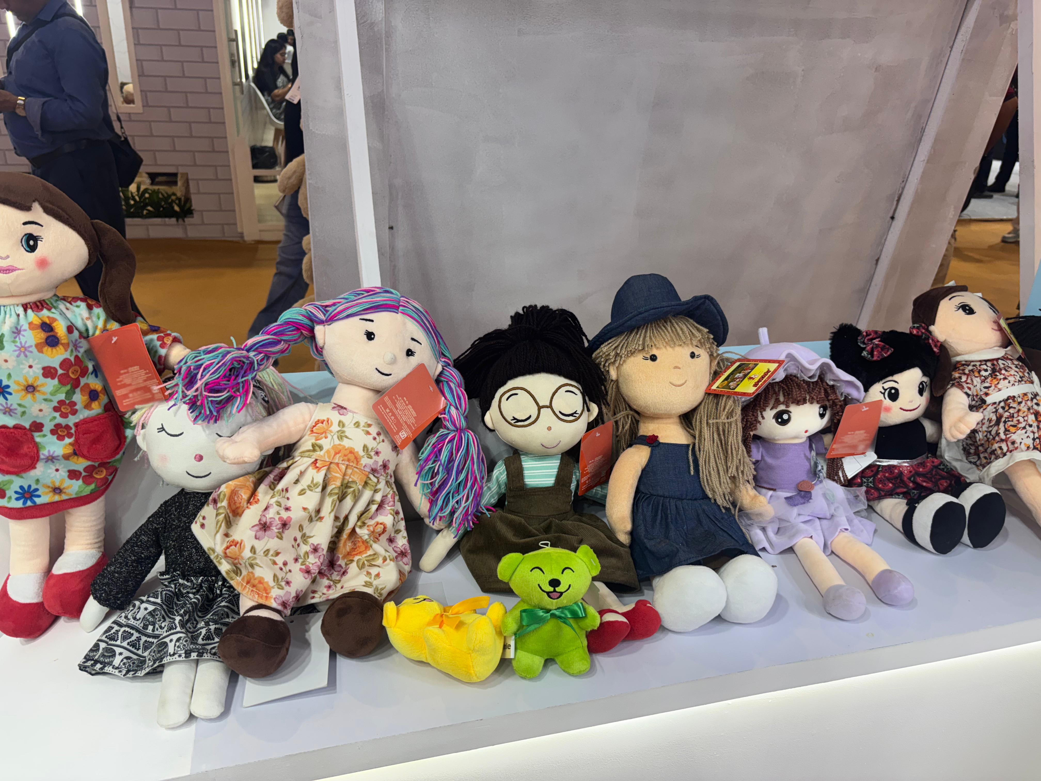 More toys on display at the Expo