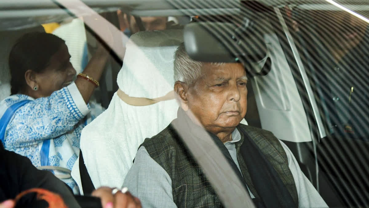 Lalu Prasad And Wife Rabri Devi Provided Z Category Security Lalu Prasad And Wife Rabri Devi Provided Z Category Security