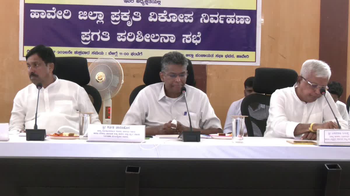 District MLAs at progress review meeting