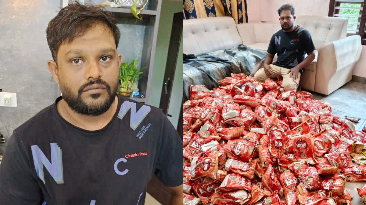 OPERATION TOOFAN  ANTI DRUG DRIVE  HANS PACKETS SIEZED FROM HOUSE  HANS HIDE INSIDE HOUSE WAYANAD