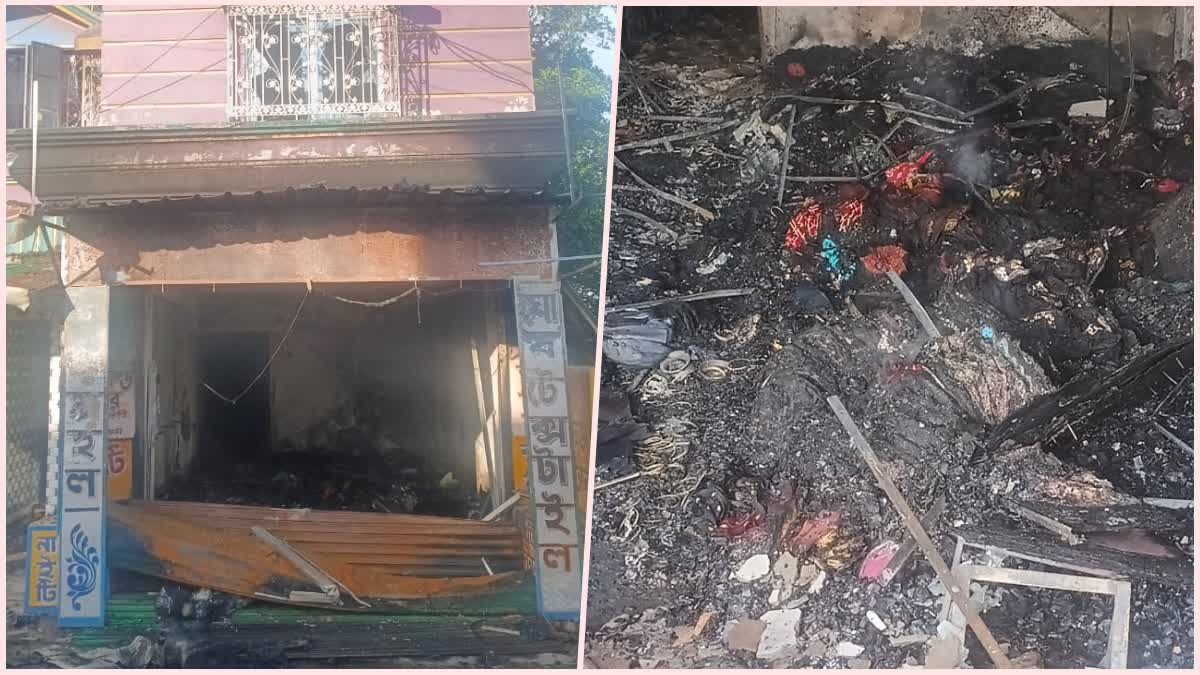 Massive fire in Salanpur