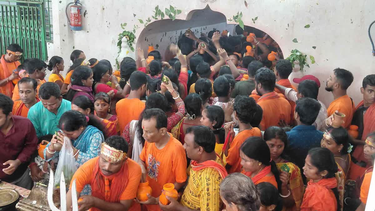 Suvendu at Jalpesh Temple
