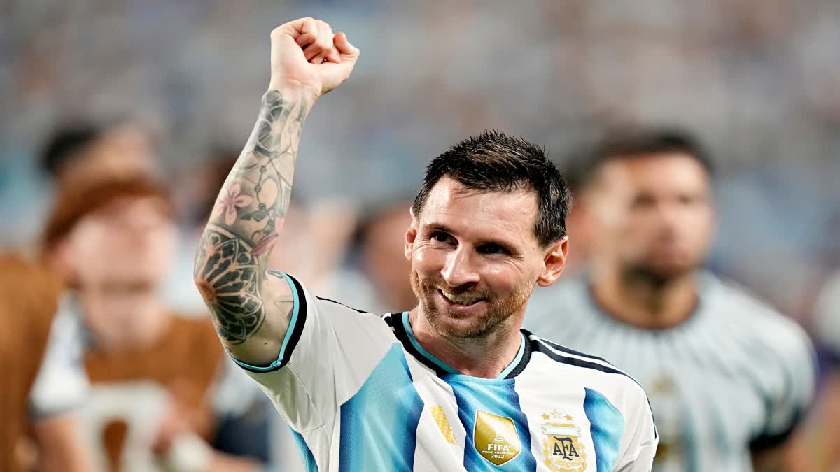 MESSI SURPASSES PELE