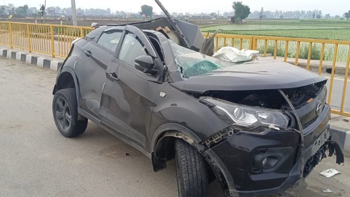 Road accident in Sonipat