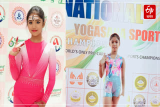 Nibir Shwabonam Malang won the silver medal in National Yoga Championship
