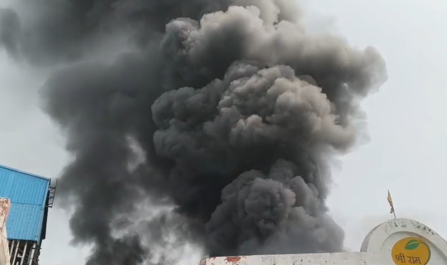 Fire at BJP leader factory