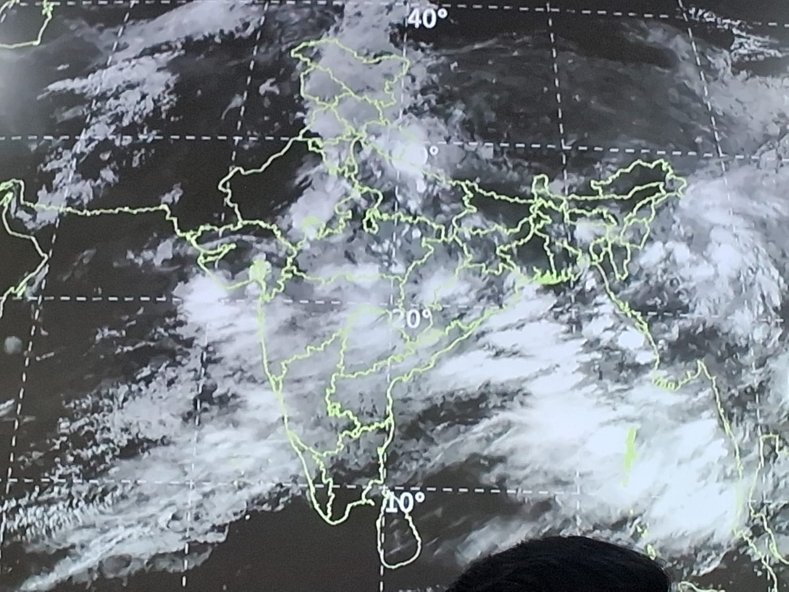 Satellite assisted weather forecast