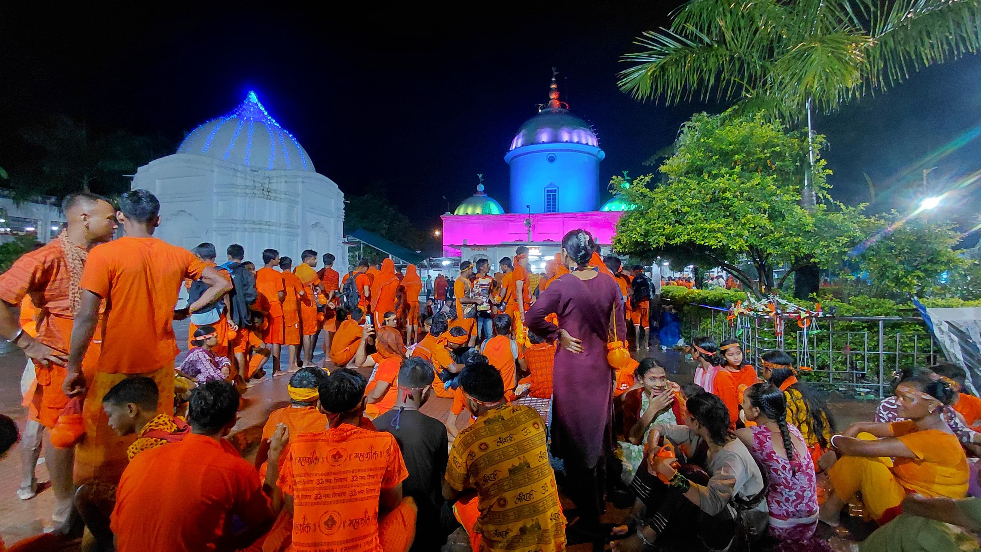 Suvendu at Jalpesh Temple