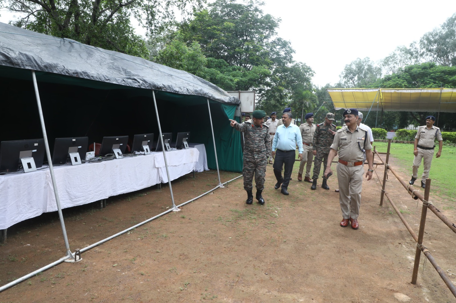 Agniveer physical start Shivpuri