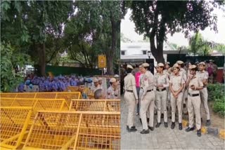 AAP PROTEST PM RESIDENCE