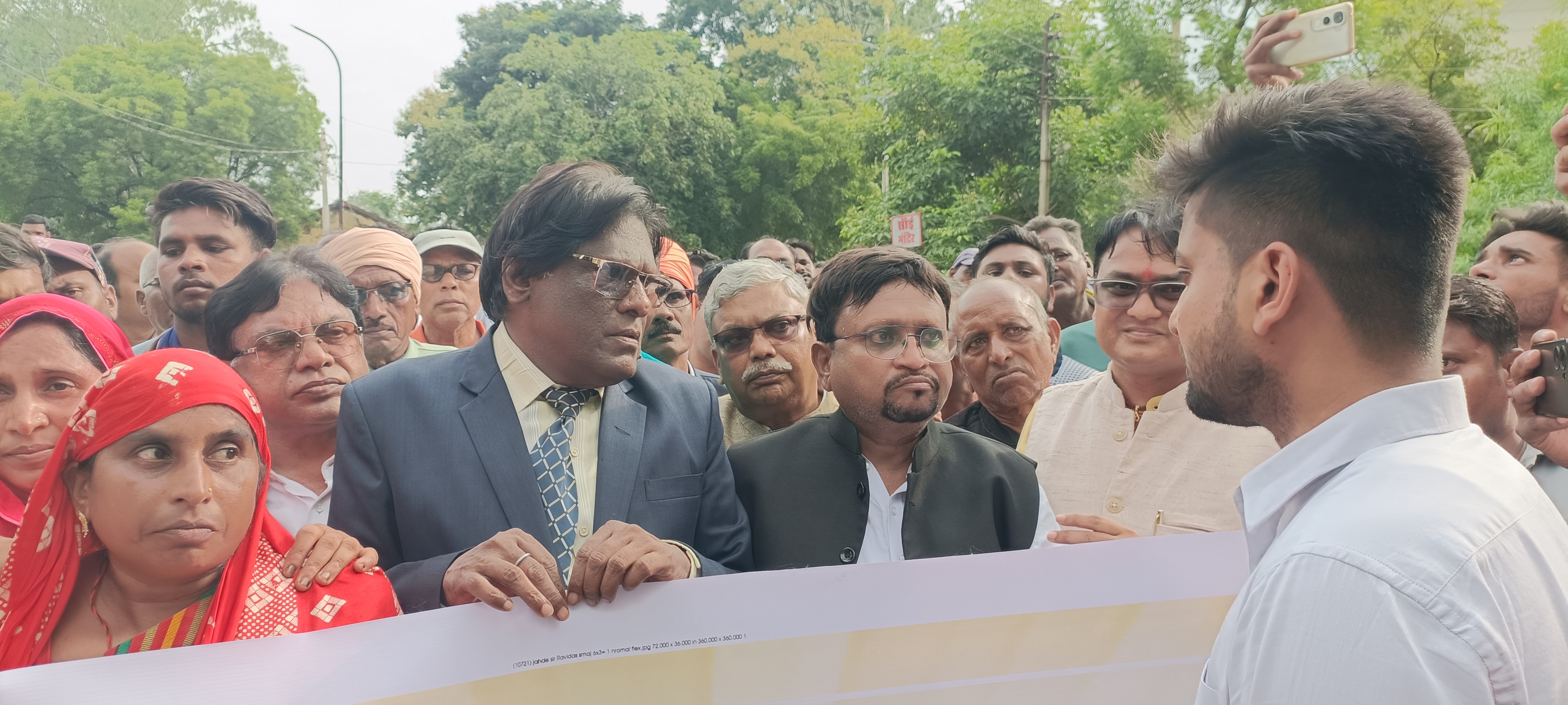 Ravidas community protest