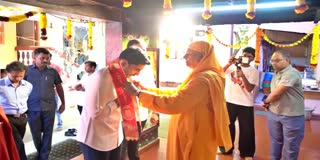 కొల్లం జిల్లాలోని అమృతపురి ఆశ్రమాన్ని సందర్శించిన మంత్రి లోకేశ్‌