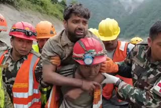 Man Rescued From Inside The Tunnel