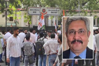 Joshi (inset) visited Delhi Police Headquarters and submitted a written application through his lawyers about not being provided a copy of the FIR
