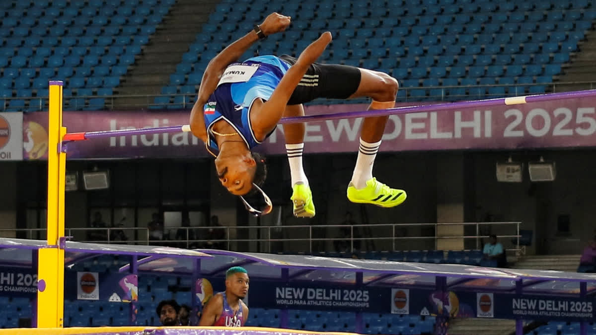 World Para Athletics Championships: Nishad Kumar Wins Gold In Men’s High Jump; India At Fourth In Medal Tally World Para Athletics Championship