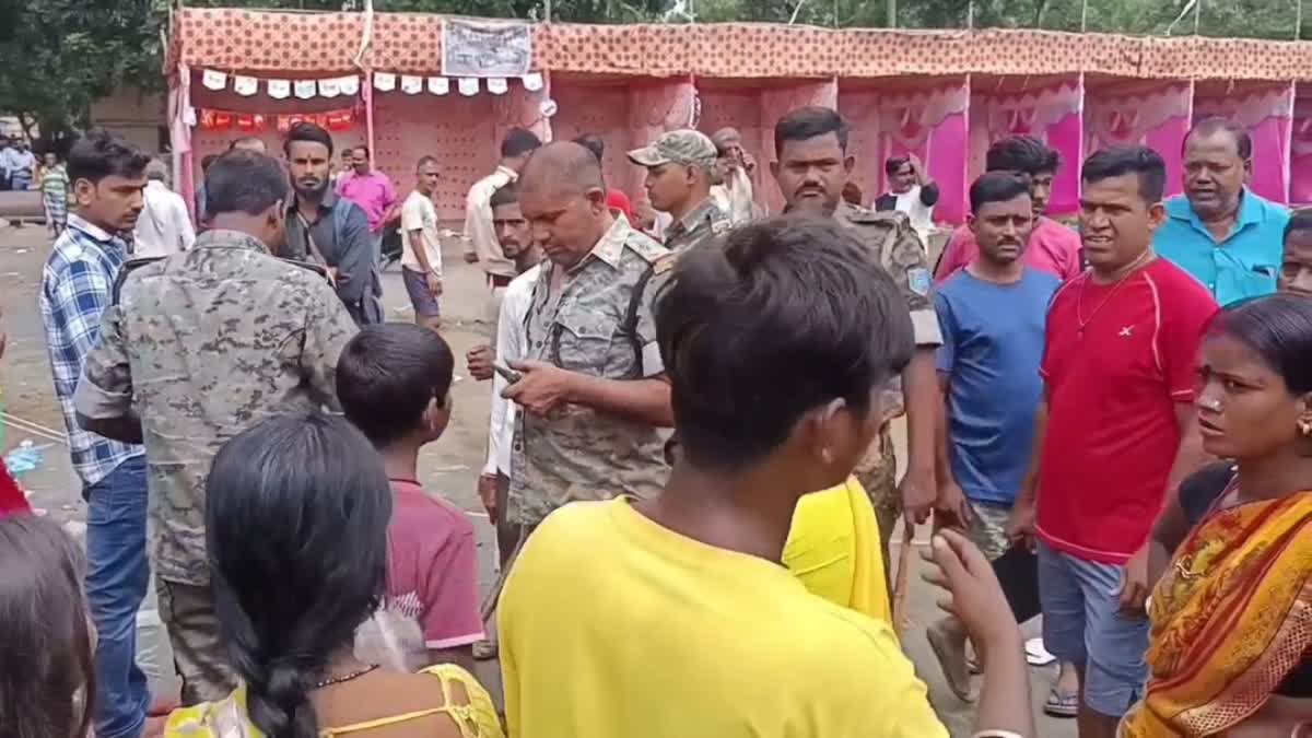 Constable Beaten In Dhanbad