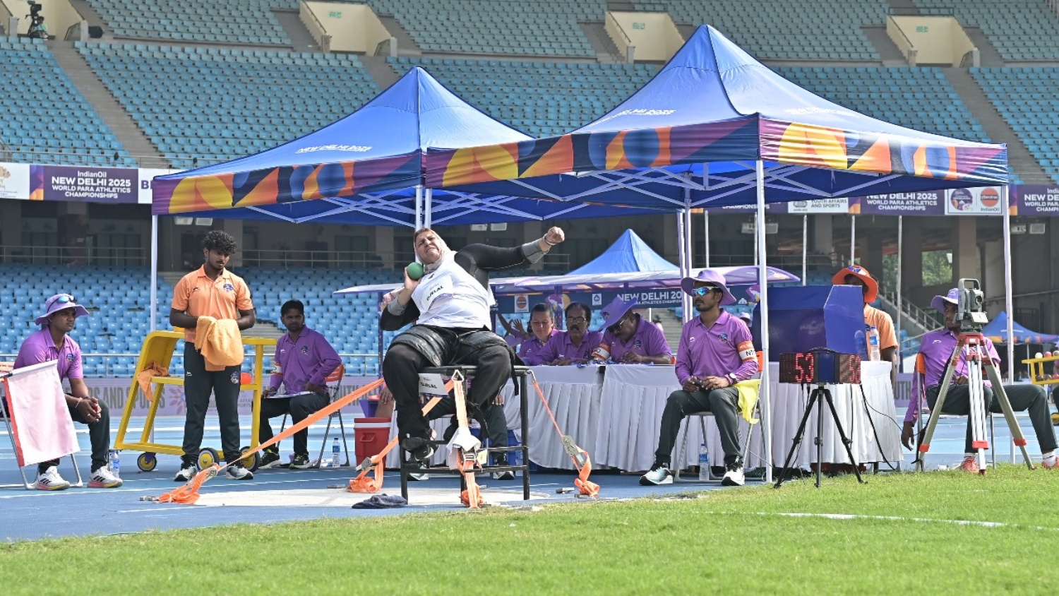 World Para Athletics Championship Stray Dog Attacks
