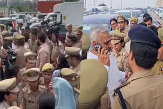 बरेली जा रहे सपा सांसदों को पुलिस ने रोका