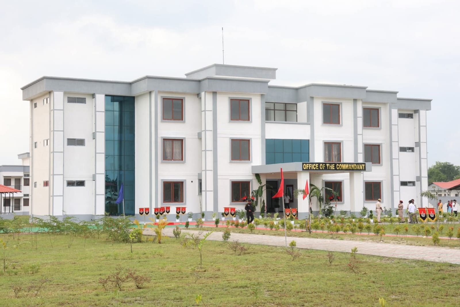 CM inaugurates the headquarter of the 5th Assam Police Commando Battalion in Biswanath