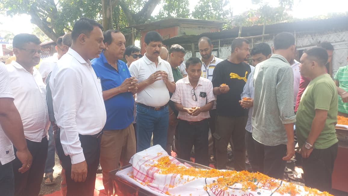 Senior AJYCP leader Nalini Ranjan Baruah passed away in Golaghat