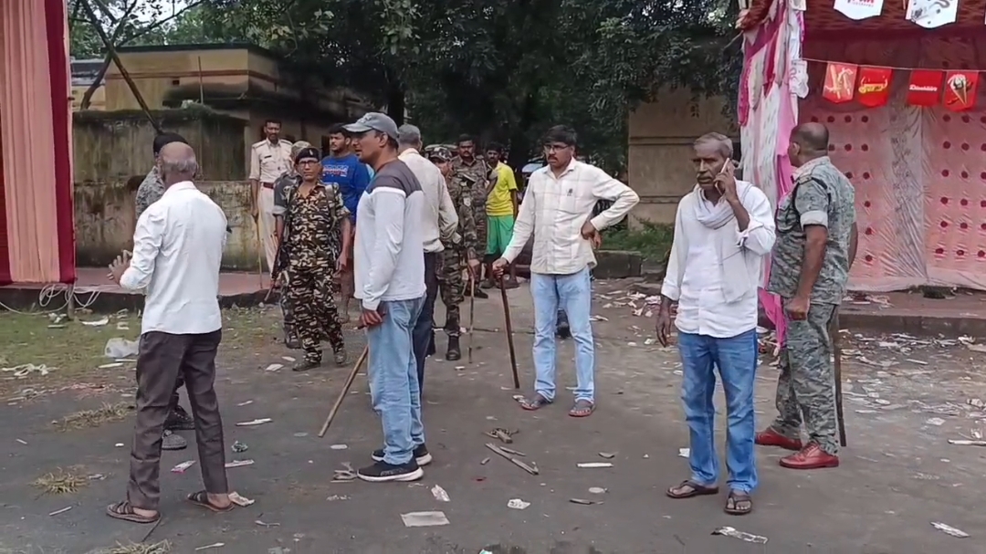 Constable Beaten In Dhanbad