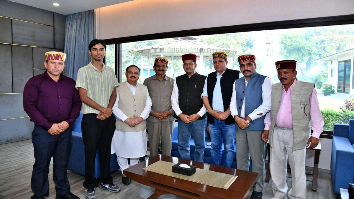 Bijli Mahadev Ropeway Protest Committee Met JP Nadda