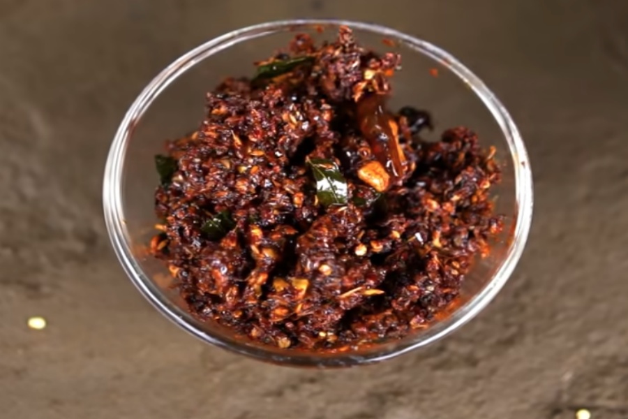 Spicy Vellulli Kaaram Pachadi