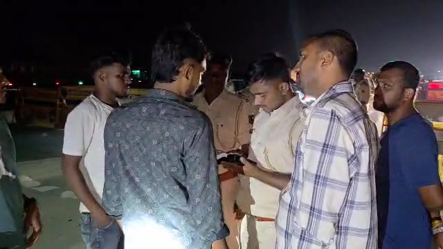 Police checking drive in Hazaribag for Bihar Assembly elections