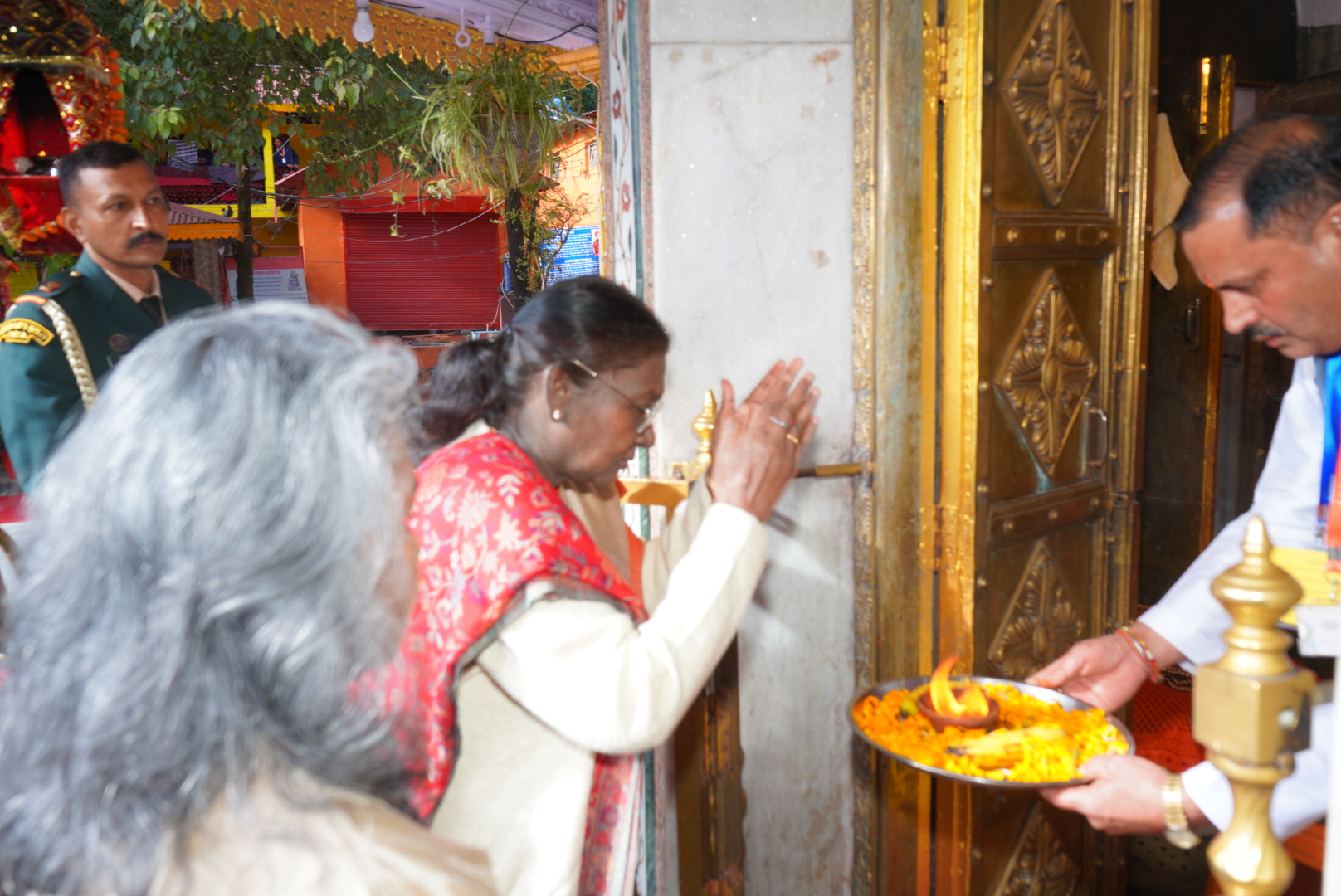 President Murmu visited Naina Devi